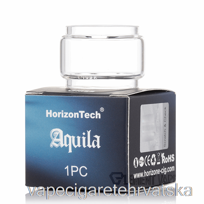 Vape Hrvatska Horizon Tech Aquila Zamjensko Staklo 5ml Bubble Glass